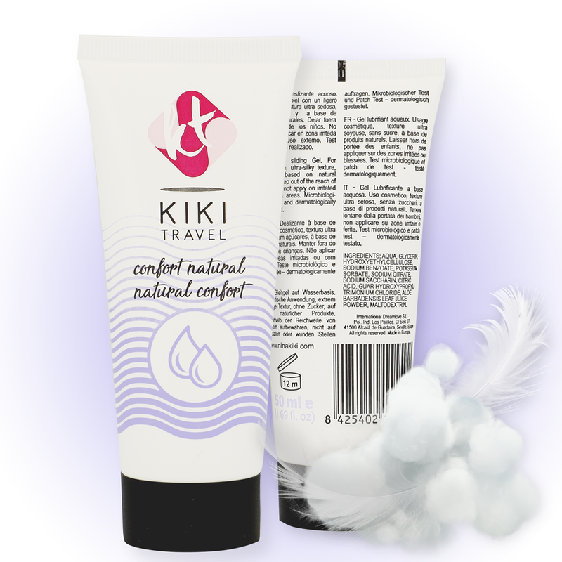 KIKÍ TRAVEL - KOMFORT NATURLIG GLIDEMIDDEL 50 ML
