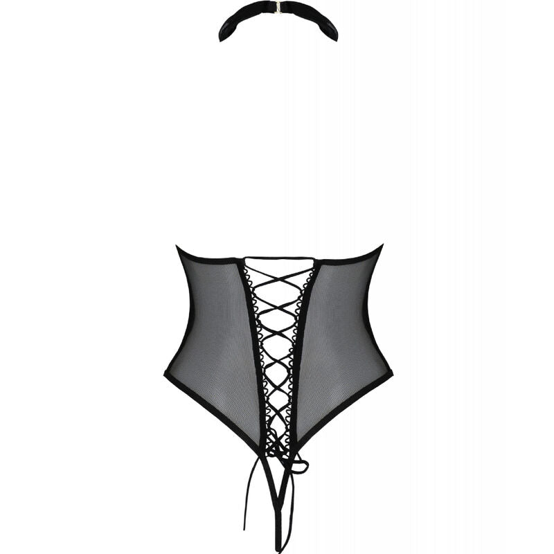 PASSION - TRISHA ÅPEN BODY SVART L/XL