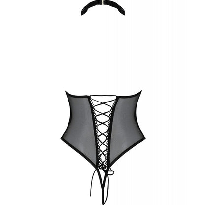 PASSION - TRISHA ÅPEN BODY SVART L/XL