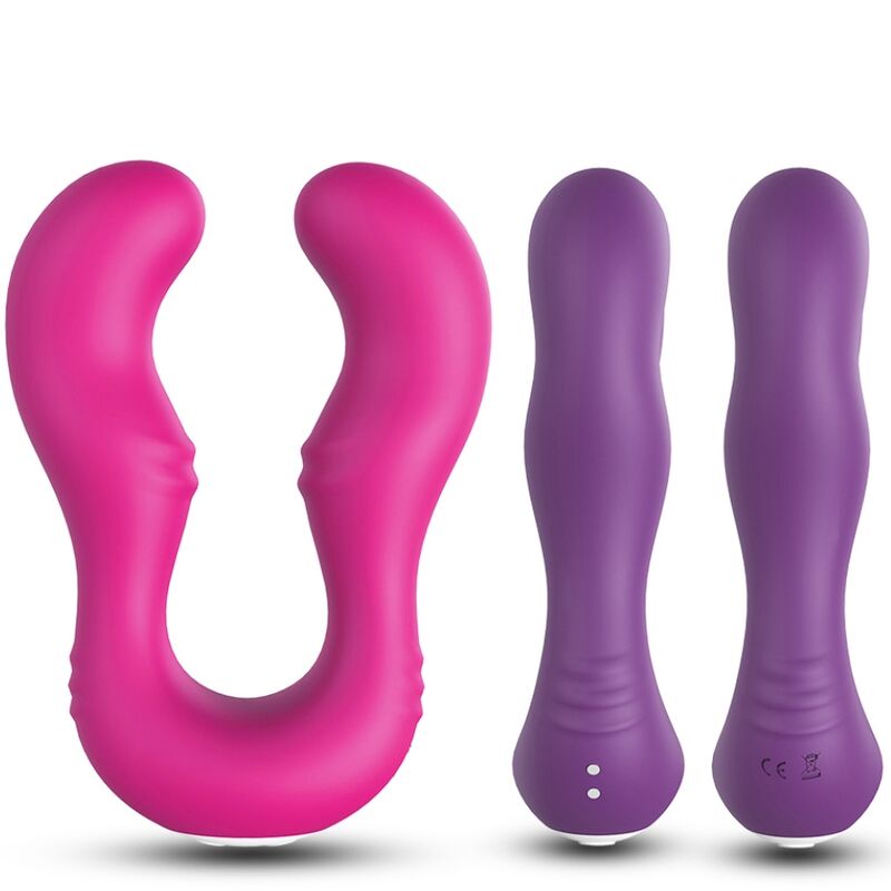 ARMONY - SERAPH VIBRATOR DOBBEL FJERNKONTROLL LILLA