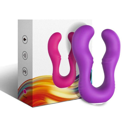 ARMONY - SERAPH VIBRATOR DOBBEL FJERNKONTROLL LILLA
