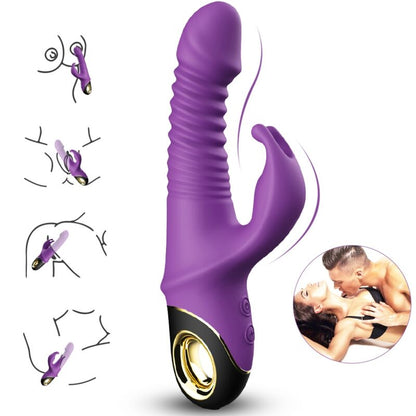 ARMONY - ZING DILDO VIBRATOR KANIN LILLA