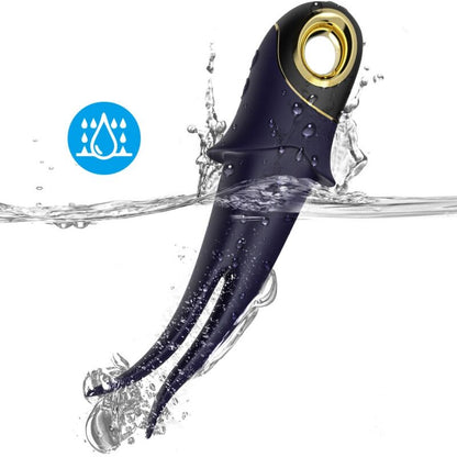 ARMONY - SKYGGEVIBRATOR DOBBELTHODE ERTENDE BLÅ