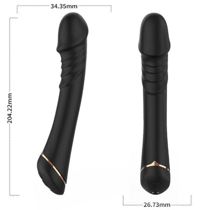 ARMONY - DILDOVIBRATOR SILIKON SVART