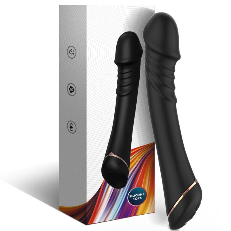 ARMONY - DILDOVIBRATOR SILIKON SVART
