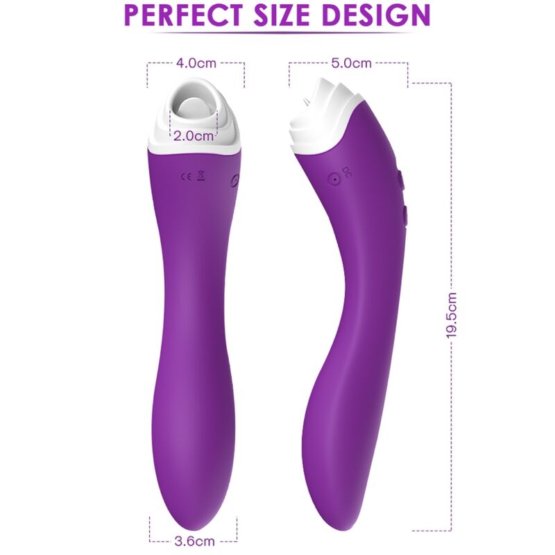 ARMONY - FAIRYLAND SLIKKER VIBRERENDE KLITOR OG VIBRATOR LILLA