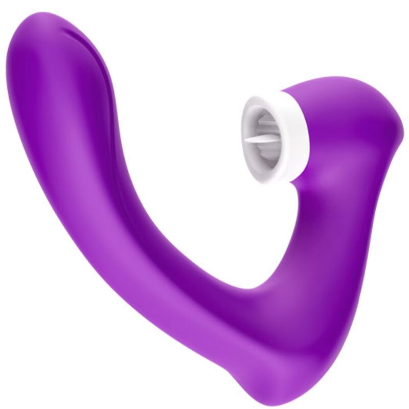 ARMONY - SECRETKISS SLIKKER VIBRERENDE KLITOR OG VIBRATOR BUET LILLA