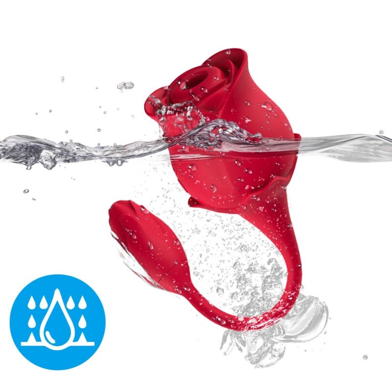 ARMONY - ROSA KLITORIS SUKKER &amp; VIBRATOR 10 MODUS RØD