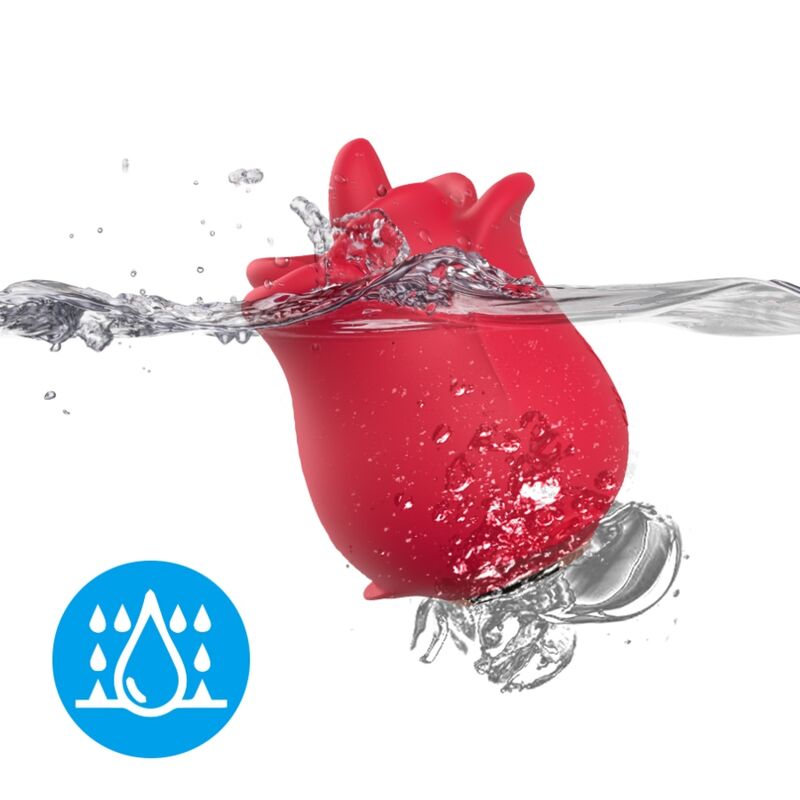 ARMONY - ROSE 10 MODUS SLIKKE KLITOSVIBRATOR RØD