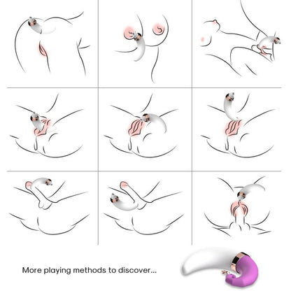 ARMONY - SWEETMOON KLITORIS OG G-PUNKTS SUGEKOPP ROSA