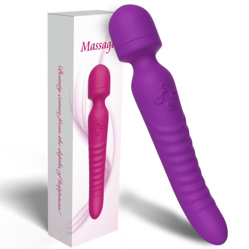 ARMONY - MISSION MASSASJEAPPARAT OG VIBRATOR VARMEFFEKT LILLA
