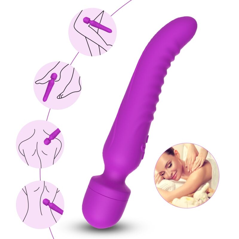 ARMONY - MISSION MASSASJEAPPARAT OG VIBRATOR VARMEFFEKT LILLA