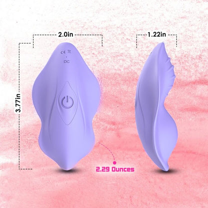 ARMONY - WHISPER WEARABLE PATIES VIBRATOR FJERNKONTROLL LILLA