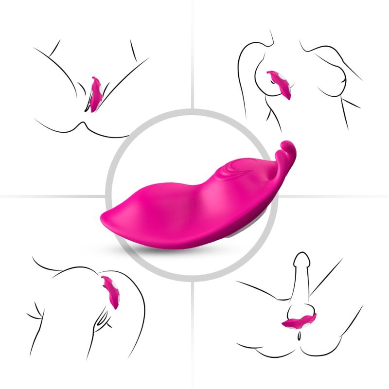 ARMONY - HONEYBEE TRUSEVIBRATOR MED G-PUNKTSVIBRATOR I FUKSIA - GRATIS APP