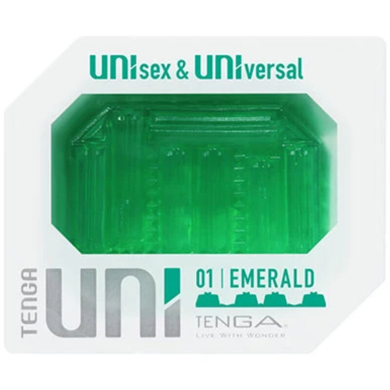 TENGA - UNI EMERALD MASTURBATOR FINGEL