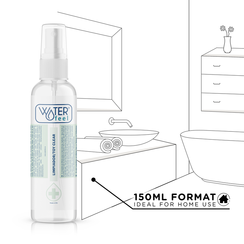 WATERFEEL - STERIL LEKETØYRENS 150 ML