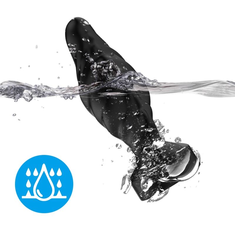 ARMONY - VIBRATOR OG ANALPLUGG FJERNKONTROLL SVART