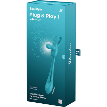 SATISFYER - PLUG &amp; PLAY 1 FLEKSIBEL MULTIVIBRATOR
