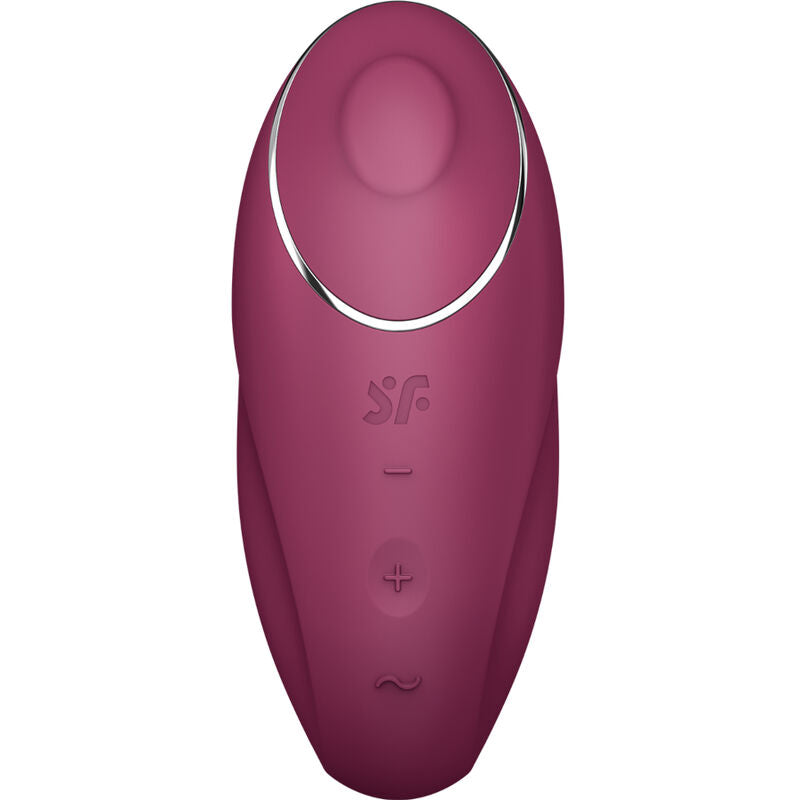 SATISFYER - TAP &amp; CLIMAX 1 LAY-ON VIBRATOR RØD