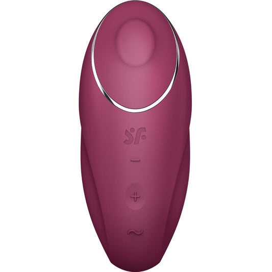 SATISFYER - TAP &amp; CLIMAX 1 LAY-ON VIBRATOR RØD