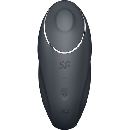 SATISFYER - TAP &amp; CLIMAX 1 LAY-ON VIBRATOR SVART