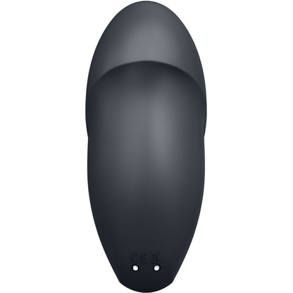 SATISFYER - TAP &amp; CLIMAX 1 LAY-ON VIBRATOR SVART