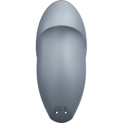 SATISFYER - TAP &amp; CLIMAX 1 LAY-ON VIBRATOR GRÅ