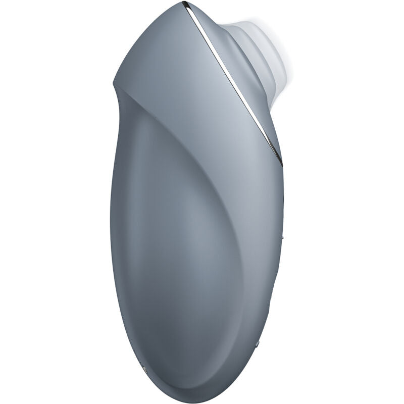 SATISFYER - TAP &amp; CLIMAX 1 LAY-ON VIBRATOR GRÅ