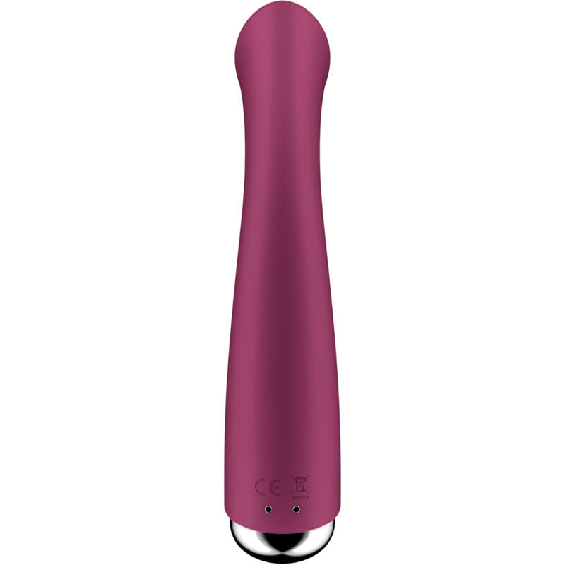 SATISFYER - SPINNENDE G-SPORT 1 ROTATORVIBRATOR RØD