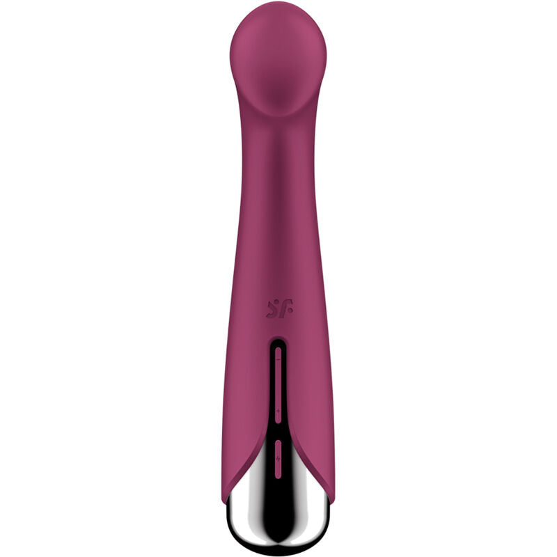 SATISFYER - SPINNENDE G-SPORT 1 ROTATORVIBRATOR RØD