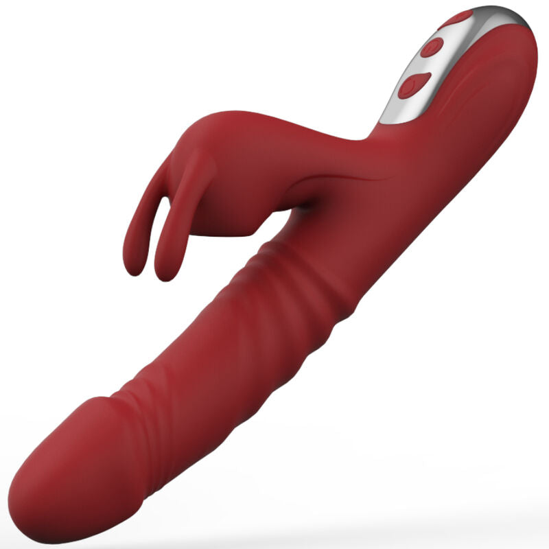 ARMONY - SUCK VIBRATOR & SUCTION RABBIT BURGUNDY