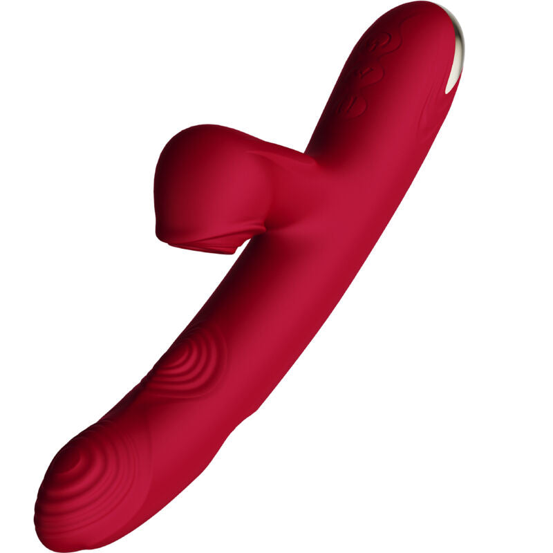 ARMONY - BUMP VIBRATOR & SUCTION CUP MODEL 1 BURGUNDY