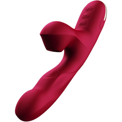 ARMONY - BUMP VIBRATOR & SUCTION CUP MODEL 2 BURGUNDY