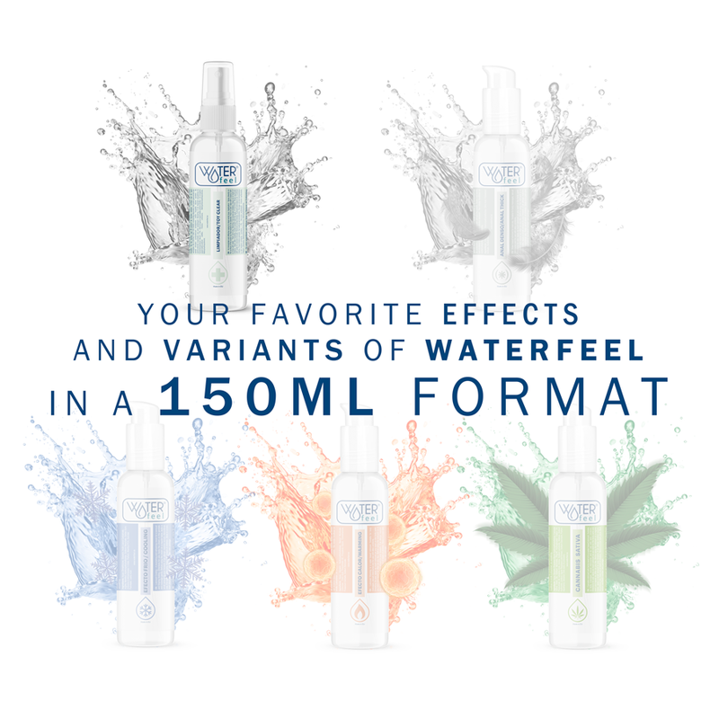 WATERFEEL - STERIL LEKETØYRENS 150 ML