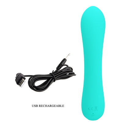 PRETTY LOVE - PRESCOTT OPPLADBAR VIBRATOR AQUA GRØNN