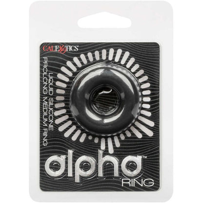 CALEXOTICS - ALPHA PROLONG MEDIUM RING SVART