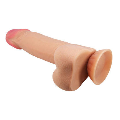 PRETTY LOVE - GLIDEHUD-SERIE REALISTISK DILDO MED GLIDEHUD-SUGEKOPP 21,8 CM