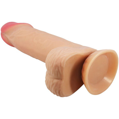 PRETTY LOVE - GLIDENDE HUD-SERIE REALISTISK DILDO MED GLIDENDE HUD-SUGEKOPP 20,6 CM