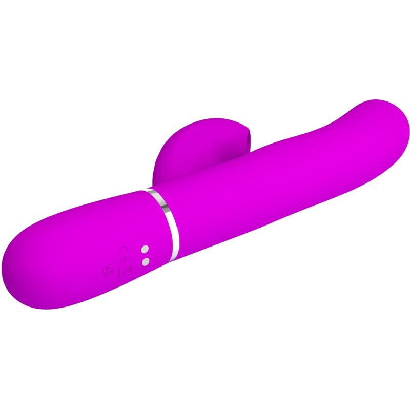 PRETTY LOVE - PERLITA MULTIFUNKSJON 3-I-1 G-PUNKTSVIBRATOR FIOLETT