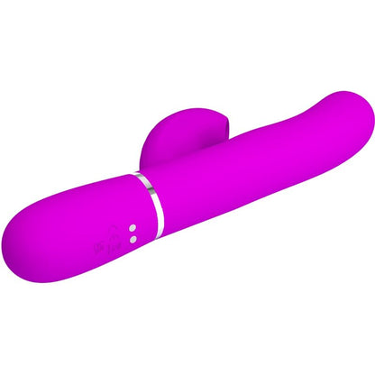 PRETTY LOVE - PERLITA MULTIFUNKSJON 3-I-1 G-PUNKTSVIBRATOR FIOLETT
