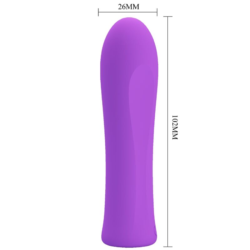 PRETTY LOVE - ALFREDA SUPERPOWER VIBRATOR AQUA LILLA