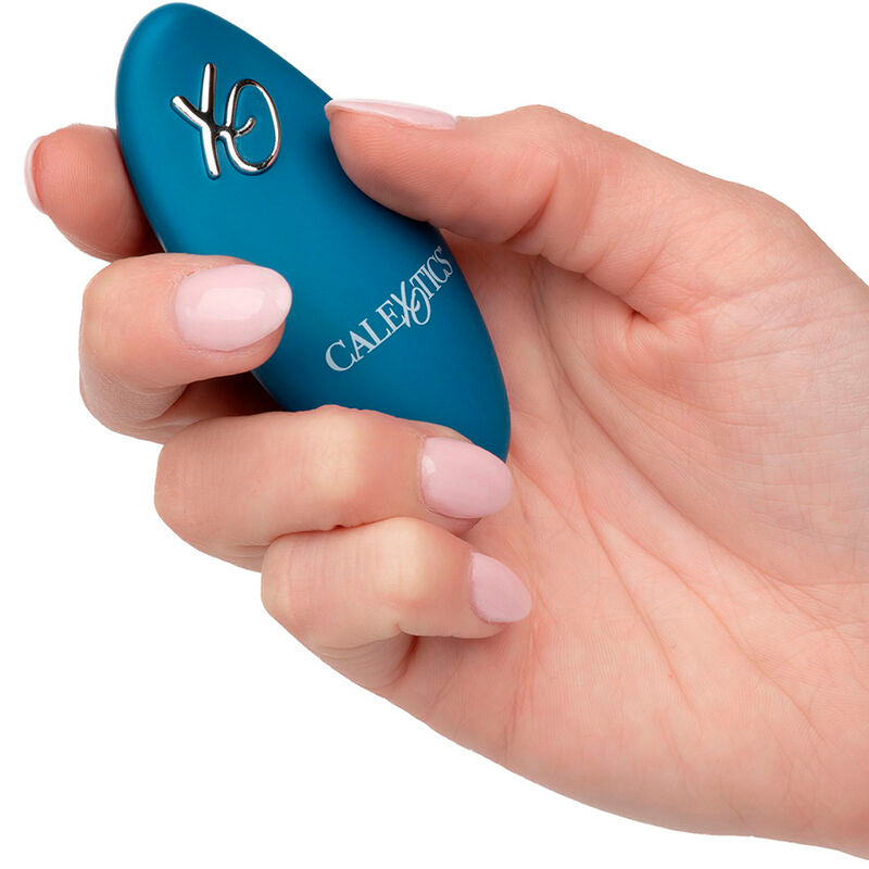 CALEXOTICS - RIDER MASSASJER DOBBEL MOTOR FJERNKONTROLL BLÅ