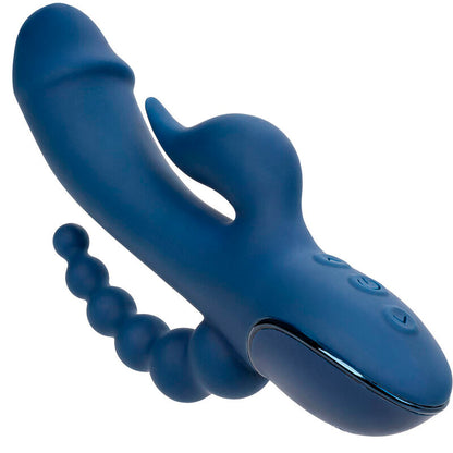 CALEXOTICS - VIBRATOR TRIPPELORGASME BLÅ