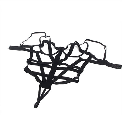 SUBBLIME - SEXY BODY MED UTSkjæringer SVART L/XL