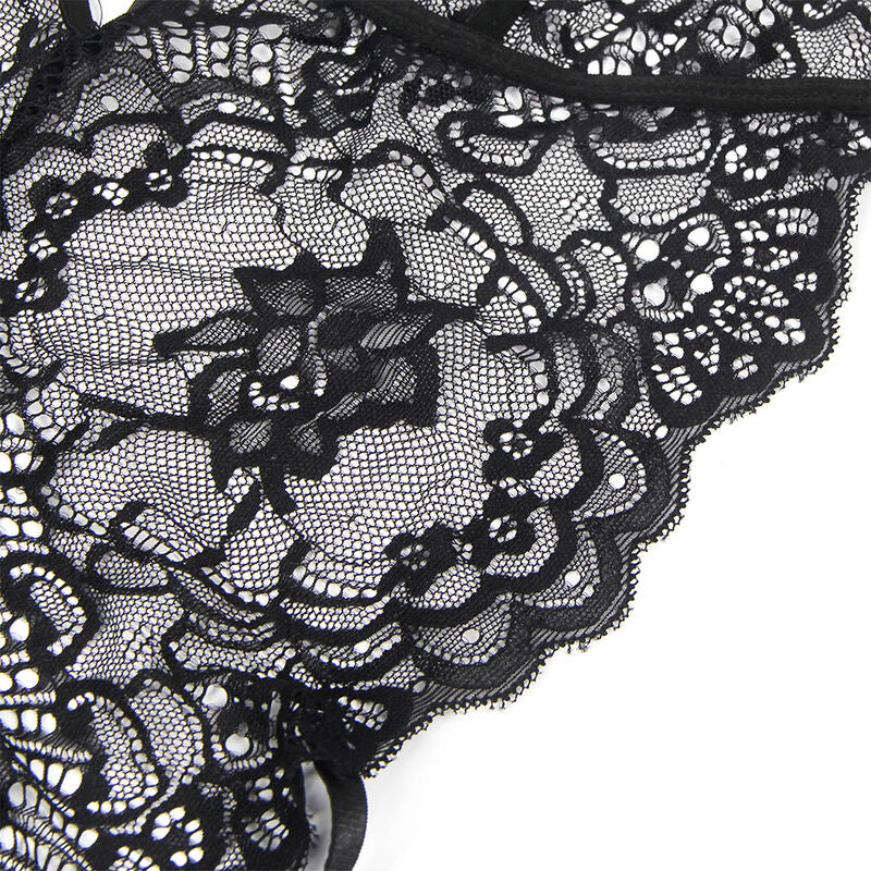 SUBBLIME - POLITIKOSTYME MED BLONDERKROPP SVART L/XL