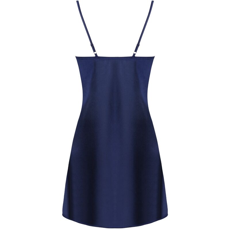 LIVCO CORSETTI FASHION - JACQUELINE LC 90249 MORGENKÅPE + SKJORTE + TRUSE MARINEBLÅ S/M
