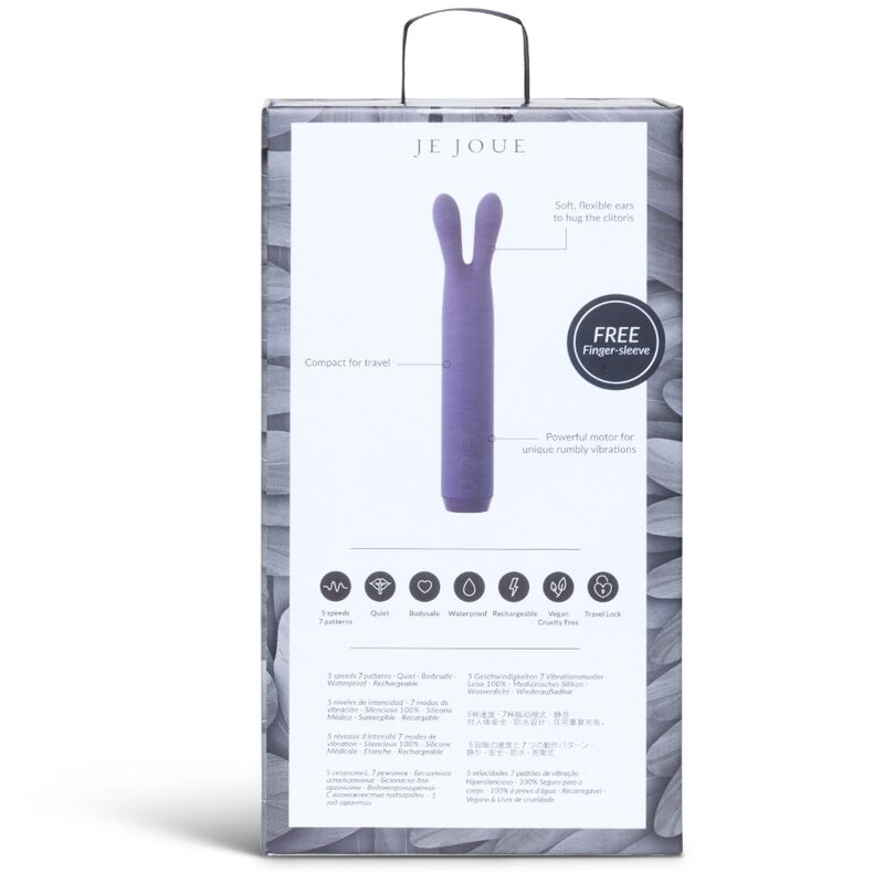 JE JOUE - VIBRERENDE BULLET RABBIT LILLA