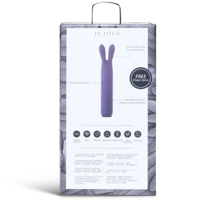 JE JOUE - VIBRERENDE BULLET RABBIT LILLA