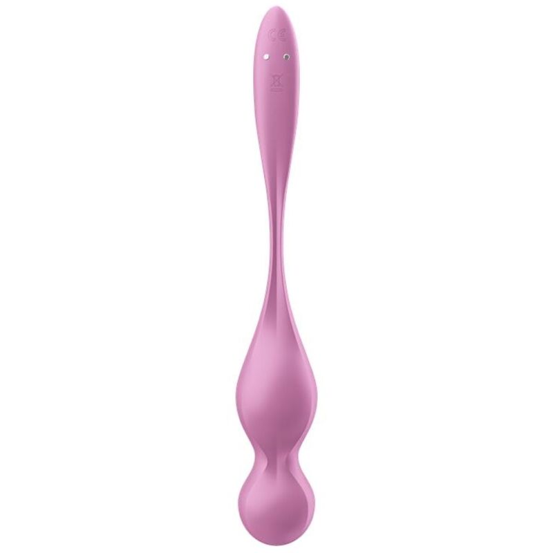 SATISFYER - LOVE BIRDS VIBRERENDE KEGELBALLER ROSA