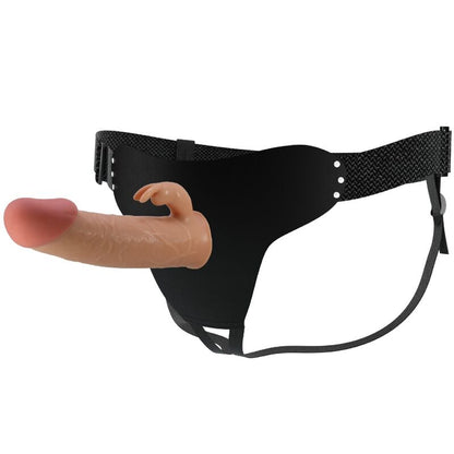 PRETTY LOVE - MAVIS HARNESS UNIVERSAL TRUSSER MED DILDO 19 CM NATURLIG